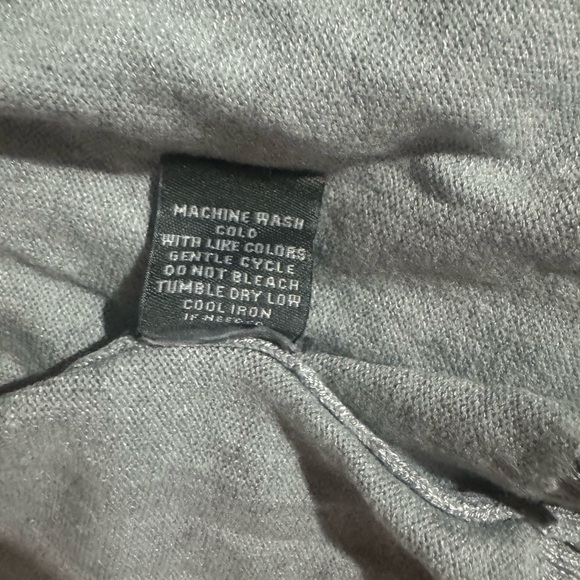 Gray 89th & Madison Open Front Cardigan Size Medium - Picture 8 of 9